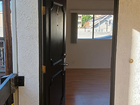 open front door