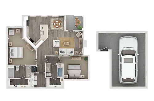 Floor plan B3