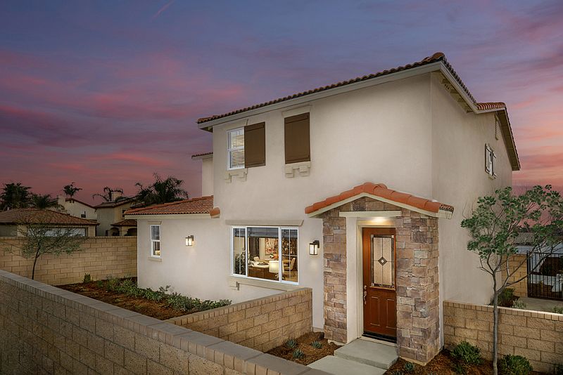 Pacific Avenue Plan 4 Model Exterior