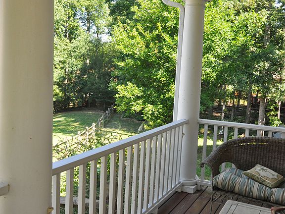 view from side porch