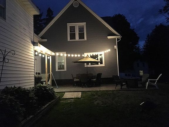 Backyard toward house