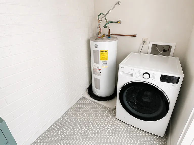 Downstairs Laundry Room (Water Heater Replaced in 2025)