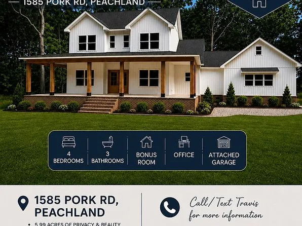 1450 Pork Rd, Peachland, NC 28133