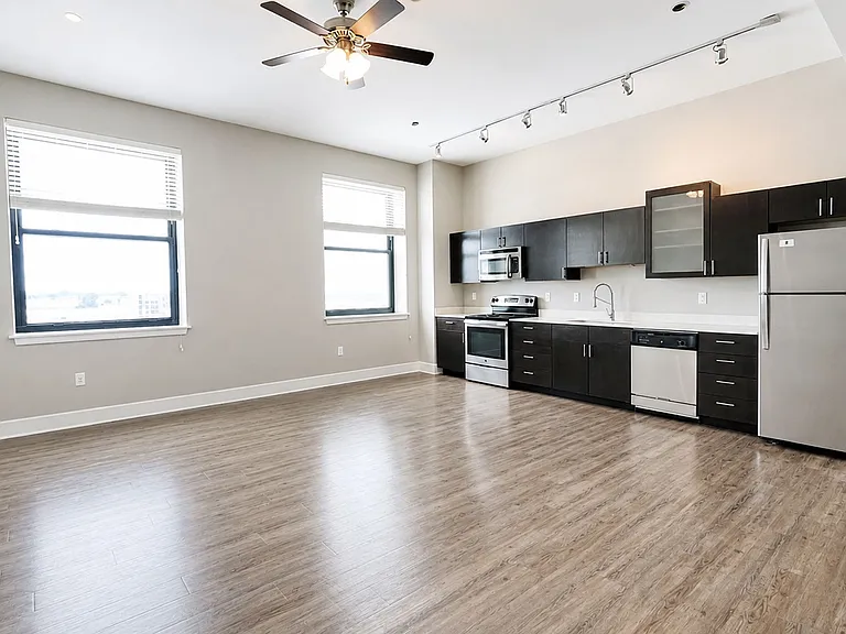 Elevate your lifestyle at Heer's Luxury Living. This stunning kitchen blends modern design with functionality, creating the perfect space for culinary creativity. Embrace sophistication in every detail. Schedule your tour today!