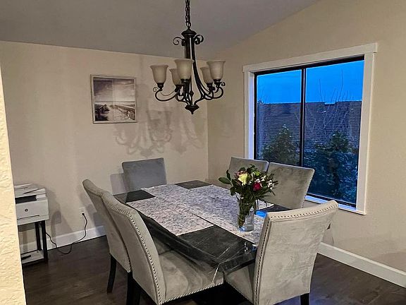 Dining room with view