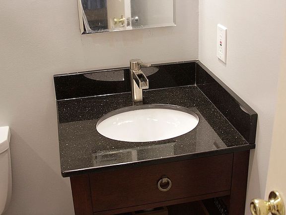 Master bathroom vanity