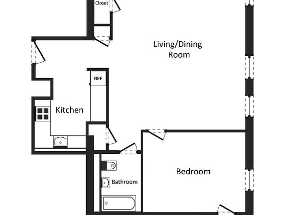 2nd image of 2149 Frederick Douglass Blvd APT 4B