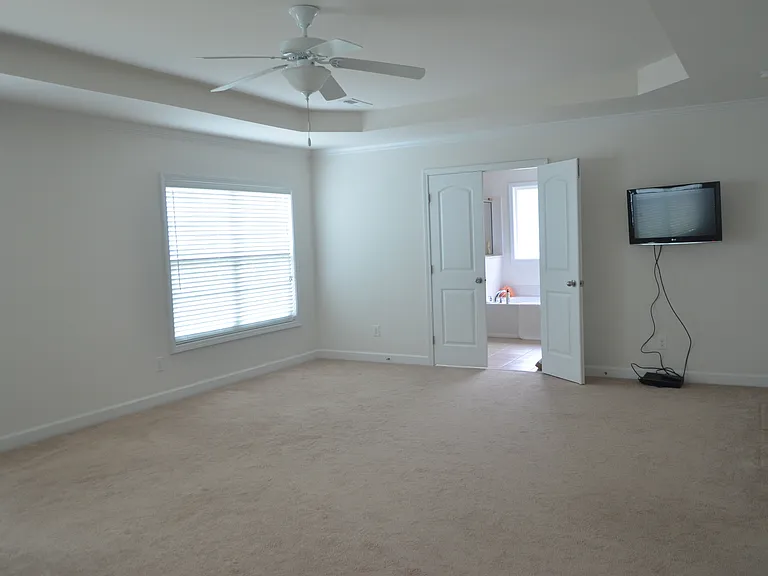 master bedroom - door to master bath