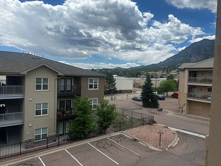 Mountain view from unit.