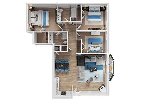 Floor plan The Willow