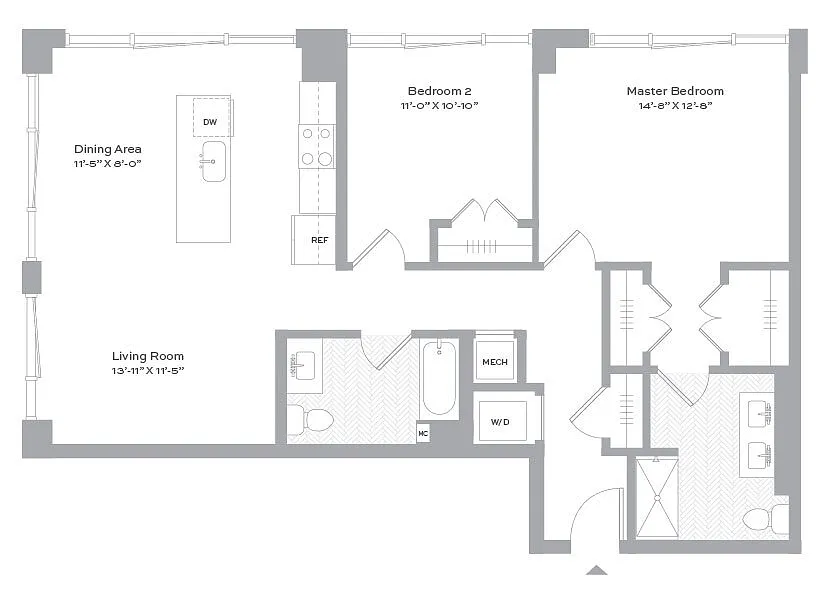 Floor plan B04NE