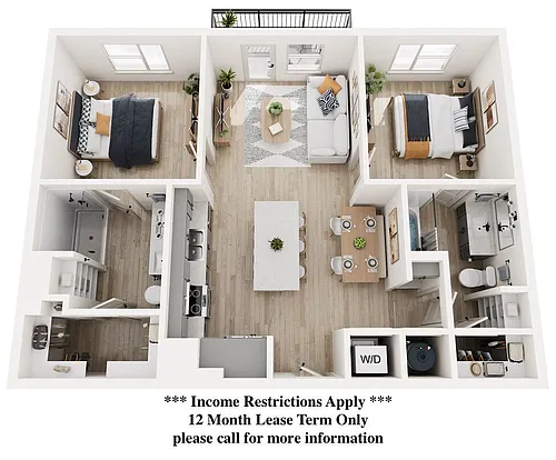 Floor plan B1-EH