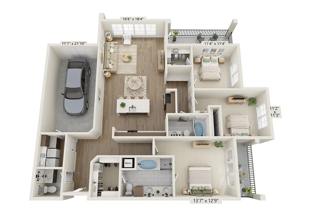 Floor plan C2