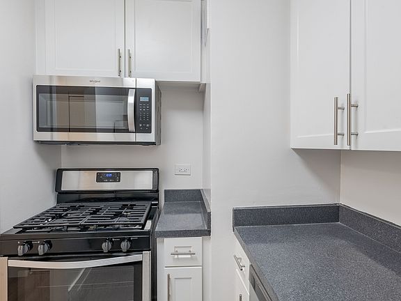 Sleek appliances and modern cabinetry