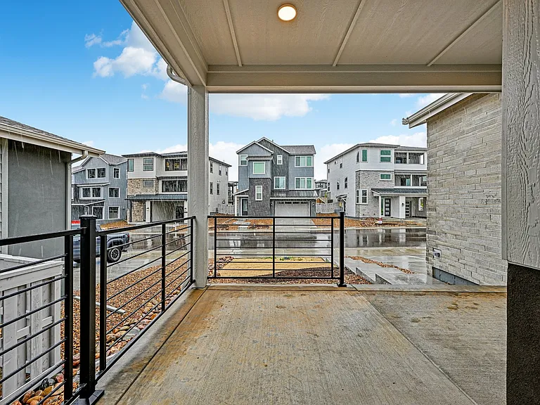 Backyard deck on Main floor
