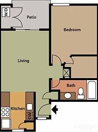 1st image of 4506 Landing Dr APT F