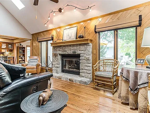 Main-level family room