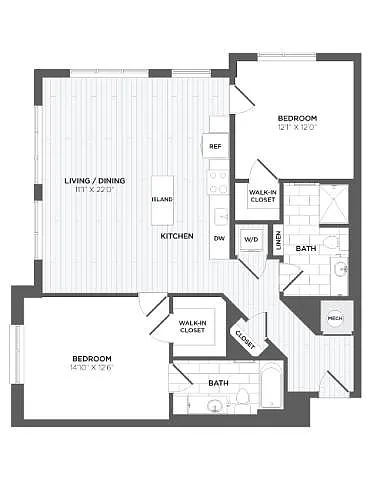 Floor plan B20N