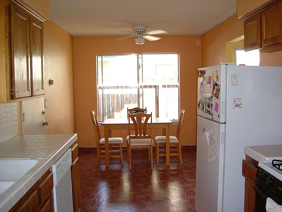 kitchen from front hallway