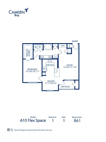 Floor plan A10 Flex Space