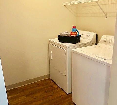 Full size washer and dryer