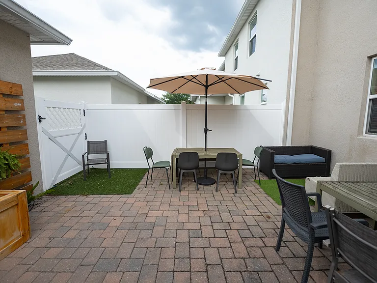 Paved Patio