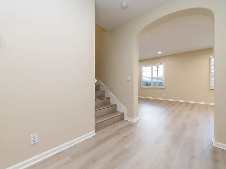 entrance of the room