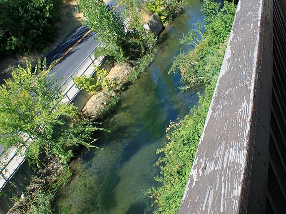 View from upper balcony