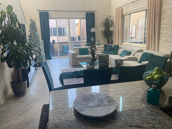 Shared living space and patio.