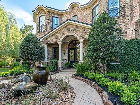 Guests are greeted by your bubbling fountains and lush landsaping.