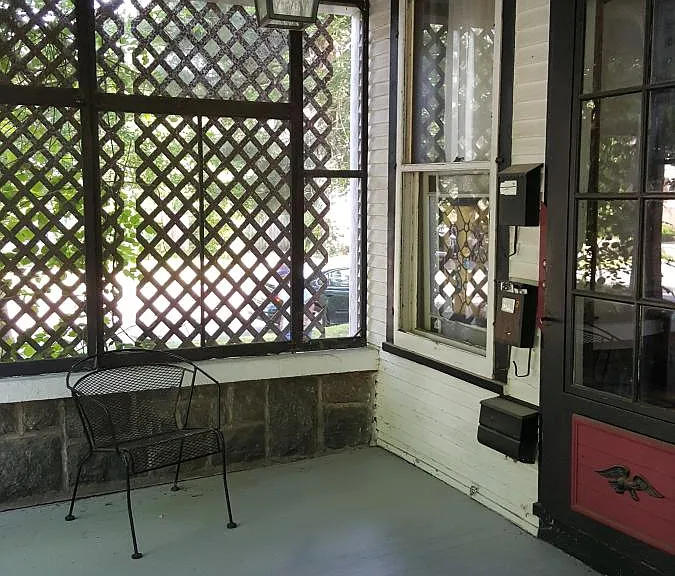 Front screened porch