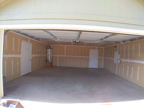 inside 2 car garage