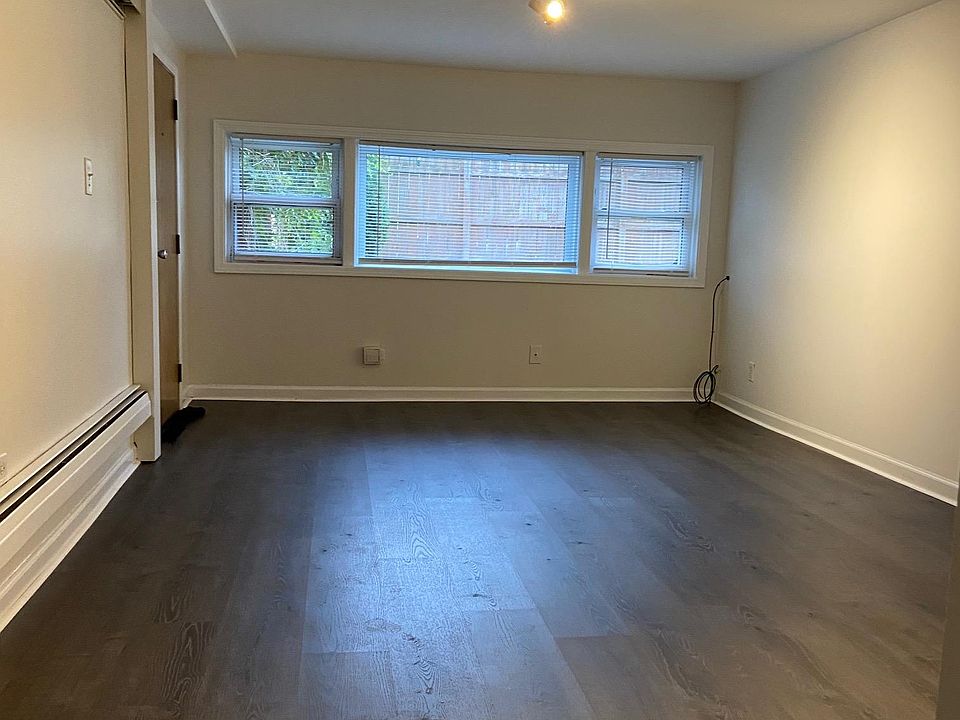 View from kitchen to living room
