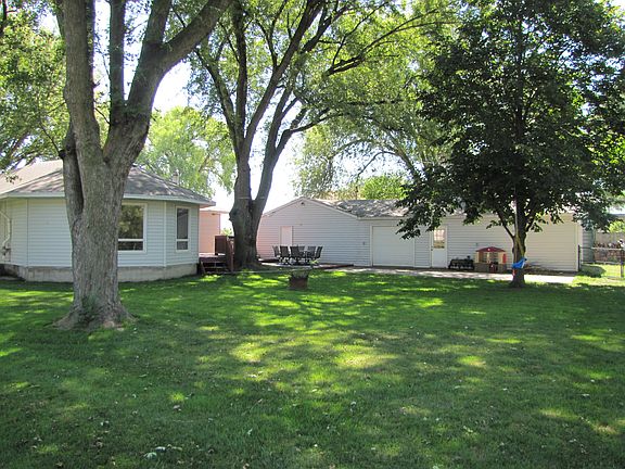 Large backyard