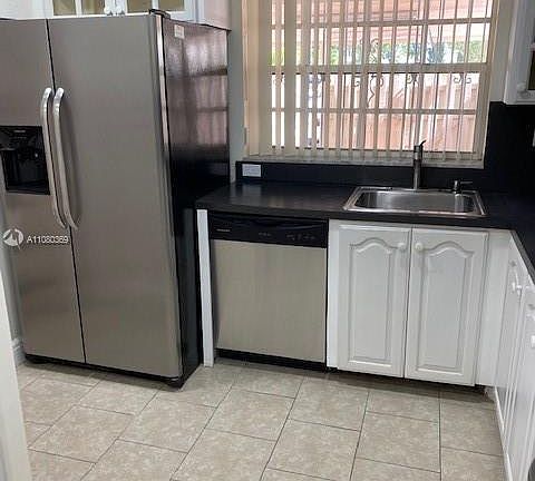 Kitchen with a window