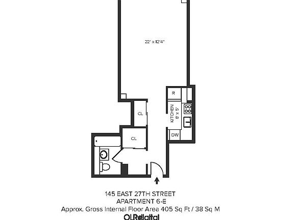 2nd image of 145 E 27th St APT 5E