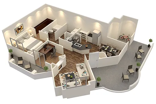 Floor plan Challenger