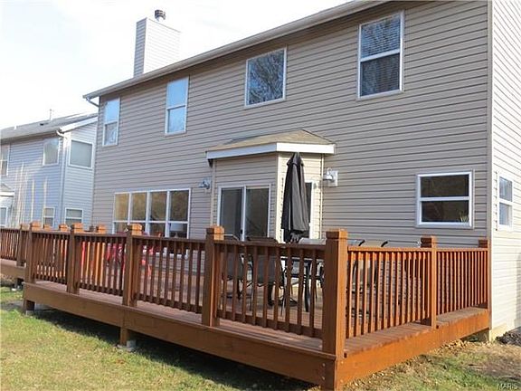 Another view of the expansive deck.