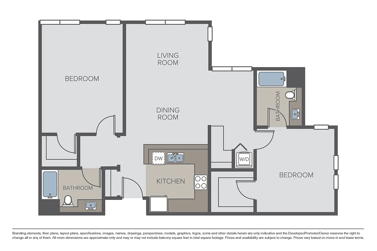 Floor plan Plan 2C