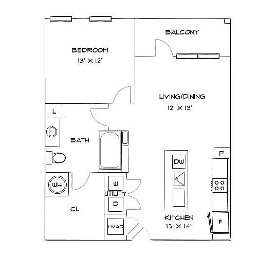 Floor plan Design 1C