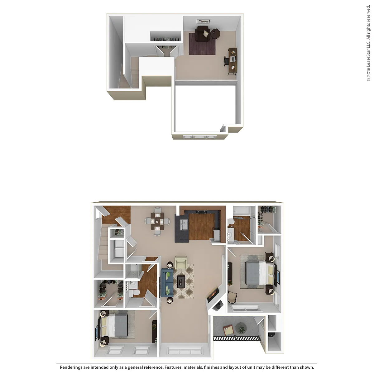 Floor plan CS-1-LOFT