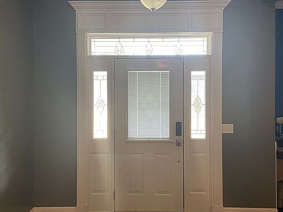 Backside of front door. 