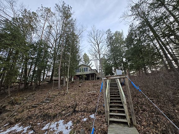 View of backyard from dock