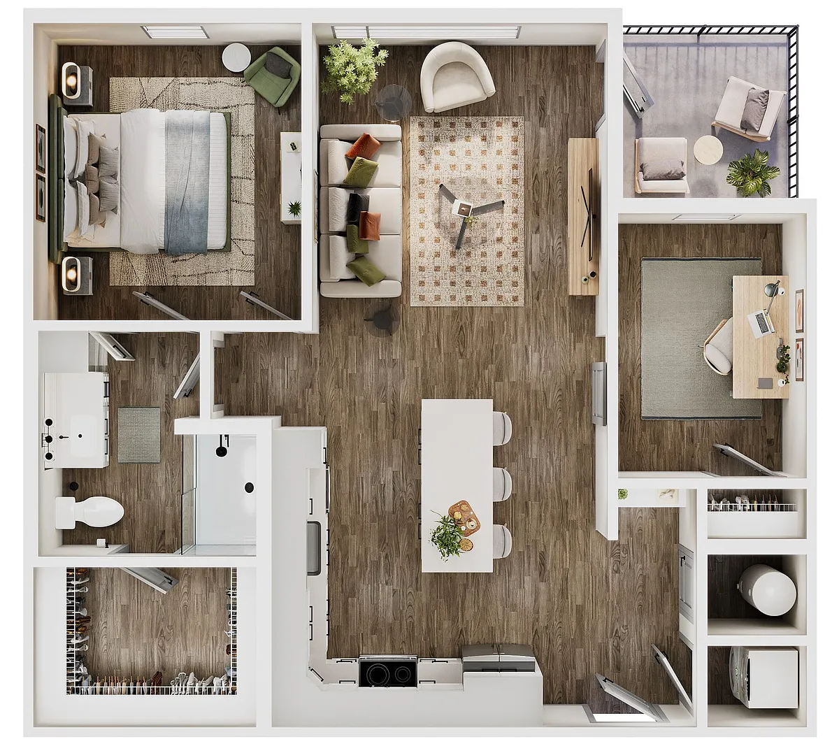 Floor plan The Lexington
