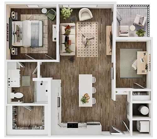 Floor plan The Lexington