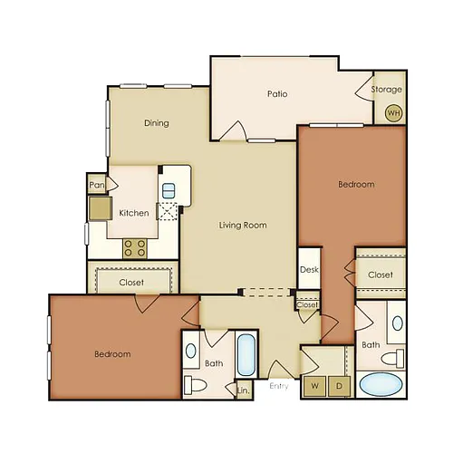 Floor plan B3
