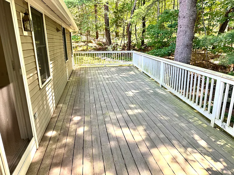 Enormous 40' x 15' Private Deck