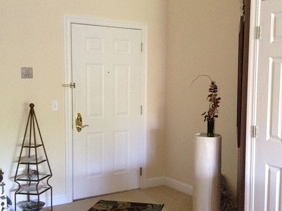 entry door and closet 