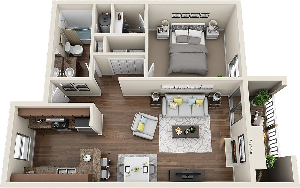 Floor plan The Dahlia
