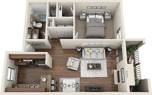 Floor plan The Dahlia